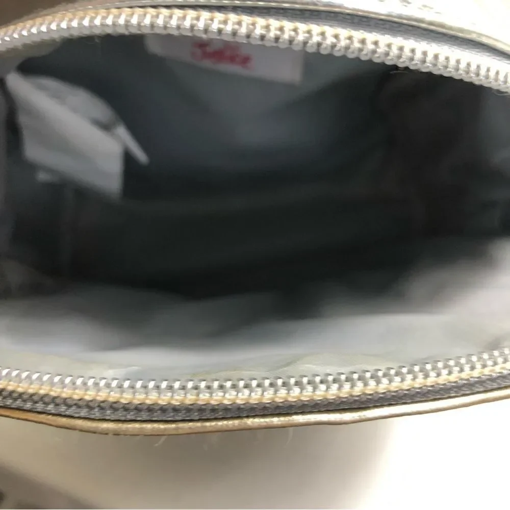 Justice Multicolored Sparkle Backpack Initial S - Picture 7 of 9